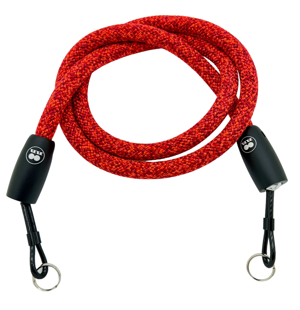 Tuenne Technical Outdoor Design Kameragurte | New - Rot - Seil | Kamera Tragegurt Aus Seil In Rot | Handgefertigt Und Patentiert | Tuenne