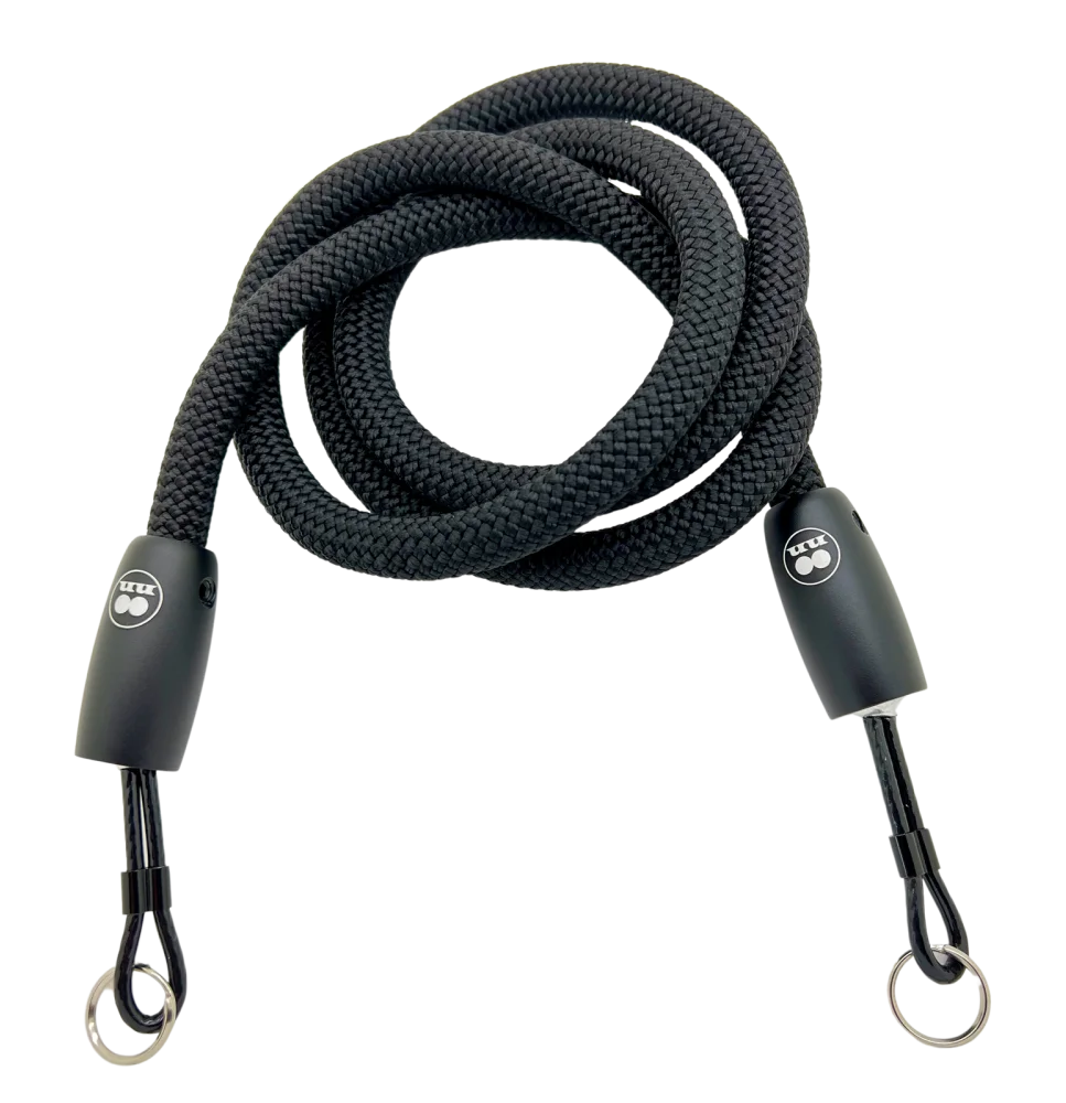 Tuenne Technical Outdoor Design Kameragurte | New - Schwarz - Seil | Kamera Tragegurt Aus Seil | Schwarz | Handgefertigt In Den Usa | Tuenne