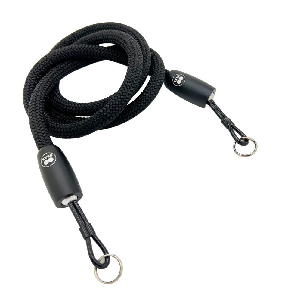 Tuenne Technical Outdoor Design Kameragurte | New - Schwarz - Seil | Kamera Tragegurt Aus Seil | Schwarz | Handgefertigt In Den Usa | Tuenne