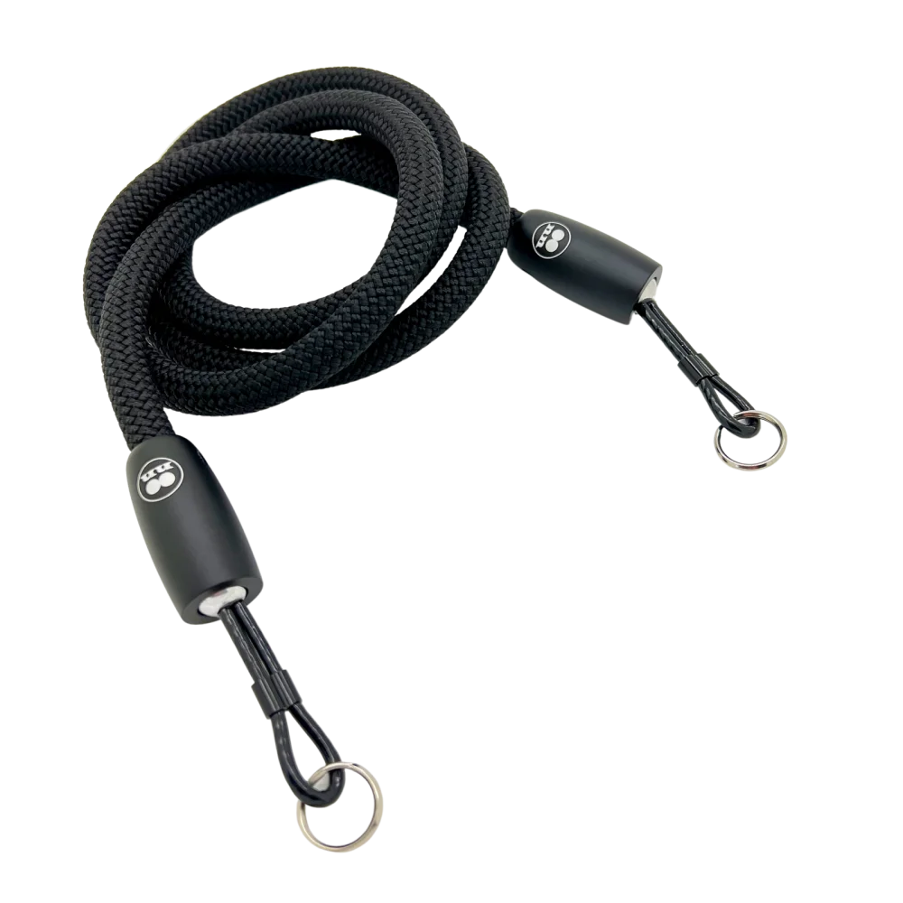 Tuenne Technical Outdoor Design Kameragurte | New - Schwarz - Seil | Kamera Tragegurt Aus Seil | Schwarz | Handgefertigt In Den Usa | Tuenne