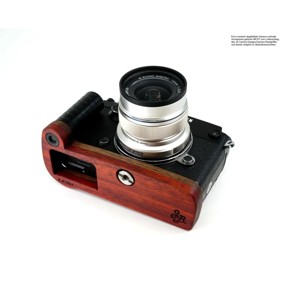 Kameragriffe | Rot-braun | J.b. Camera Designs Usa | Kameragriff Für Olympus Pen-f | Jb Camera Designs | Padouk Edel Holz | Rot Braun