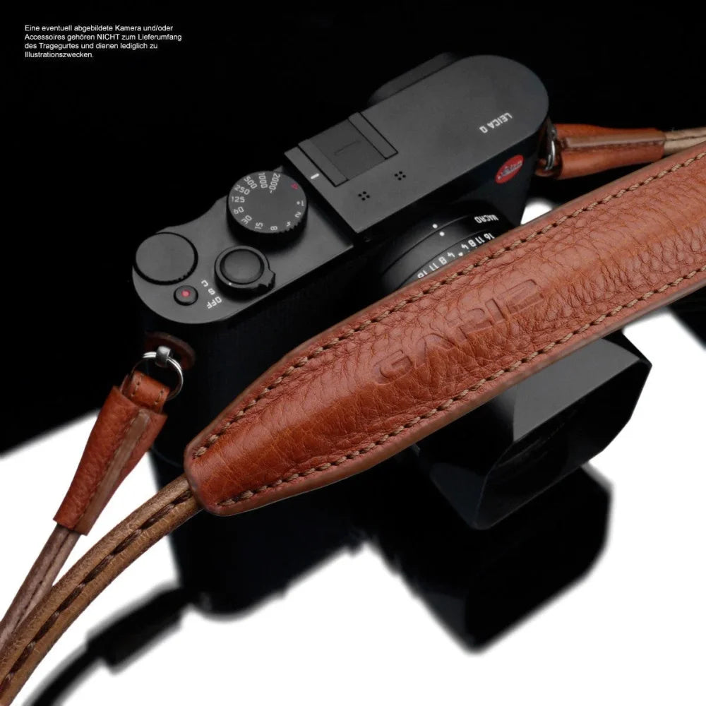 Kameragurte | Hellbraun, Leder | Gariz Design | Kameragurt Aus Leder In Hellbraun Bzw. Camel Von Gariz Design | Xs-csnmcm
