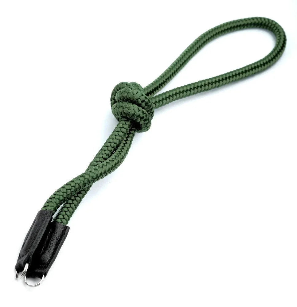 Kameragurte | Khaki / Grün, Leder, Seil | Sailor Strap | Kameragurt Aus Seil Bzw. Rope Von Sailor Strap Für Zb. Leica | Combat Grün |gr.s