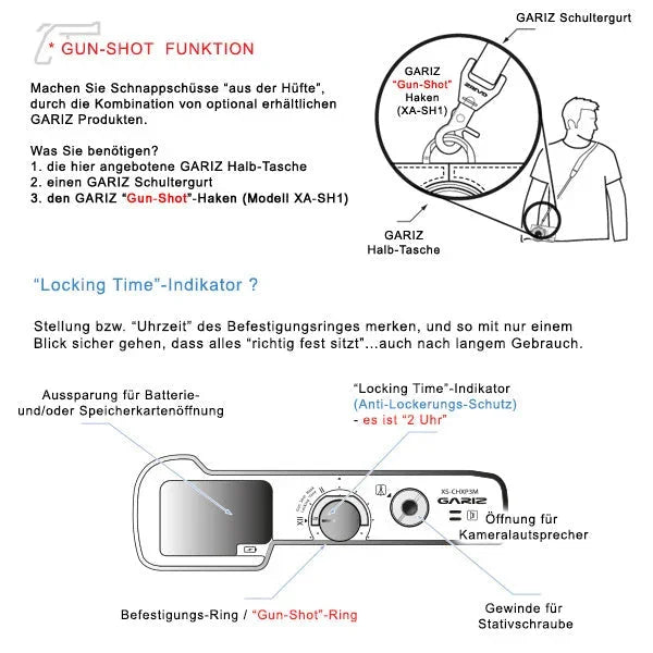 Half Case Bereitschaftstasche | Fuji, Leder, Schwarz | Gariz Design | Kameratasche Für Fuji X-pro3 Aus Leder Von Gariz Design In Schwarz |