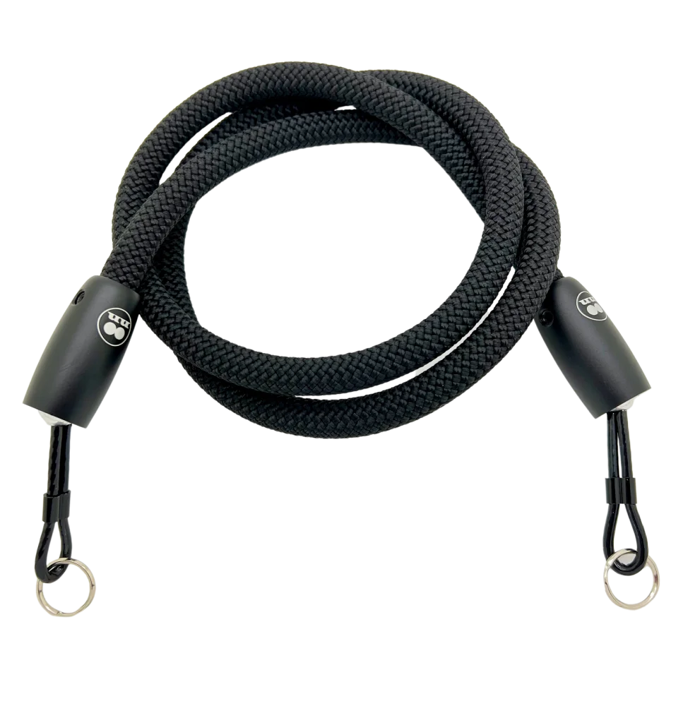 Tuenne Technical Outdoor Design Kameragurte | New - Schwarz - Seil | Kletterseil Kameragurt In Schwarz | > 200kg Zuglast | Patentiert Von