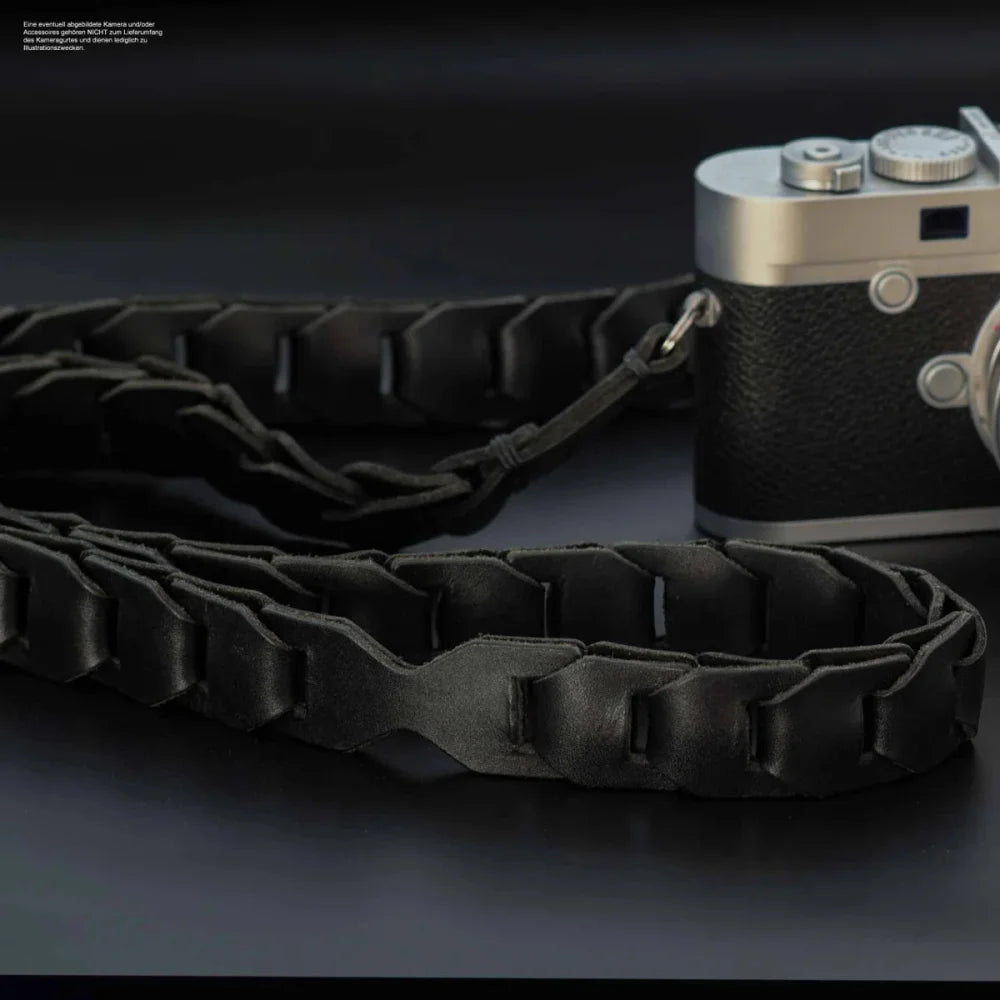 Kameragurte | Leder, Schwarz | Rock n Roll Camera Straps And Bags | Leder Kameragurt In Schwarz Von Rock n Roll Camera Straps |