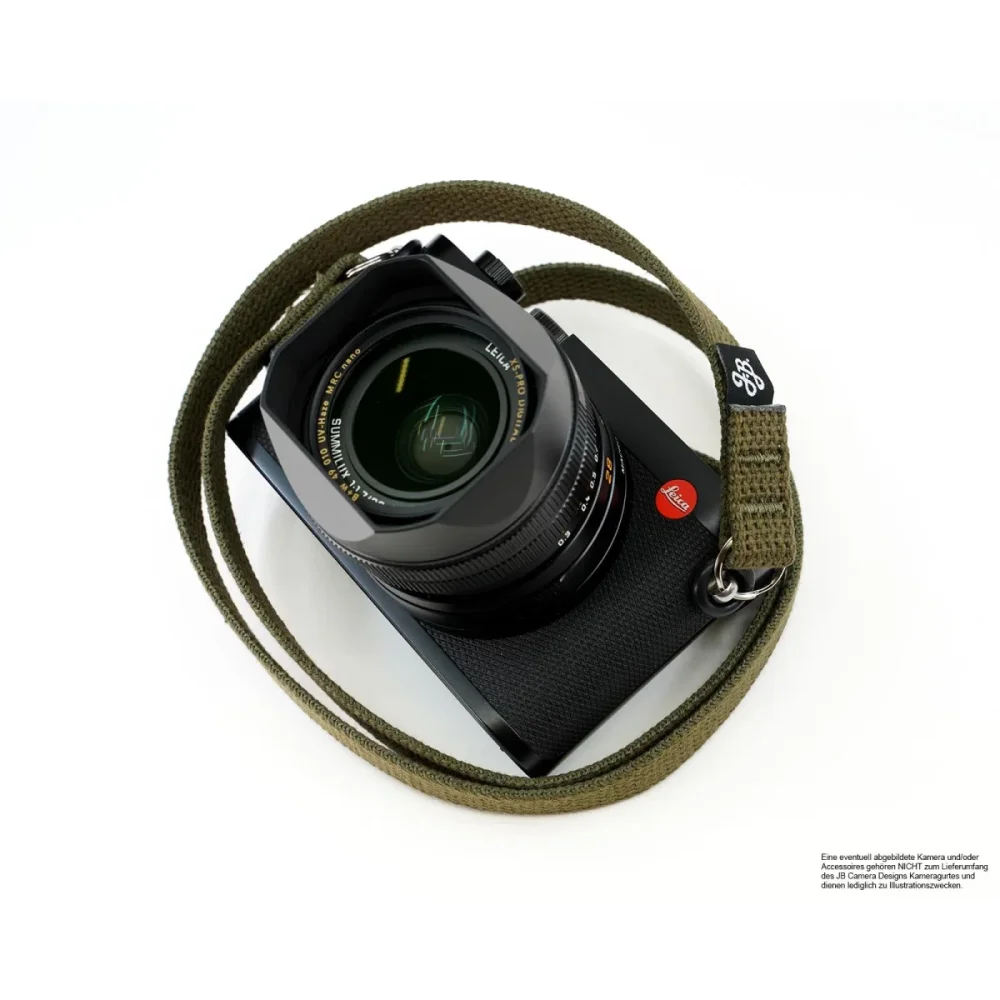 Kameragurte | Canvas / Baumwolle, Khaki / Grün | J.b. Camera Designs Usa | Schultergurt Für Kameras In Khaki Grün | Jb Camera Designs Usa |