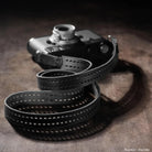 Rock n Roll Camera Straps And Bags Kamerazubehör Speziell für Leica | Full-grain Leder Kameragurt in Schwarz von n Z.b. Q2 oder Q3 | 125cm