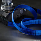 Blauer Nylon-Kameragurt mit Metallbuckle von Rock N Roll, 125 cm