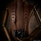 Brauner Ledergurt für Leica SL, 125cm, verstellbar