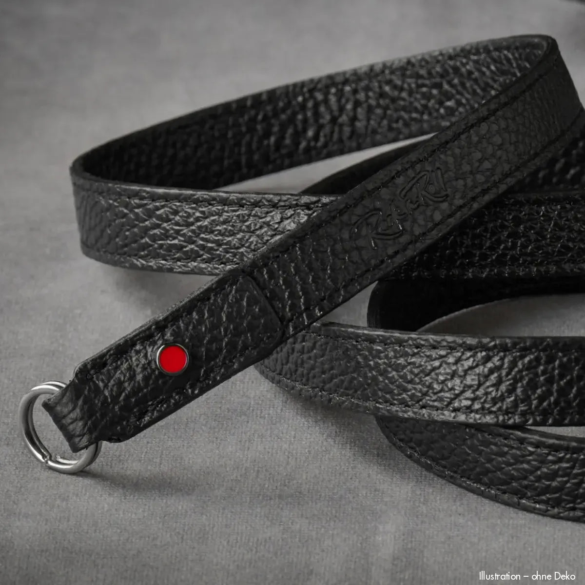 Rock n Roll Camera Straps And Bags Kamerazubehör Speziell für Leica | Kamera Schultergurt in Leder | Schwarz | Z.b.für M9 | 125cm