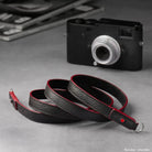 Rock n Roll Camera Straps And Bags Kamerazubehör Speziell für Fuji | Kamera Schultergurt in Schwarz Rot von Z.b.für Fujifilm x | 125cm