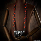 Rock n Roll Camera Straps And Bags Kameragurte | Kameragurt aus Nappa-leder in Schwarz-rot von n mit 125cm Länge
