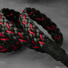 Rock n Roll Camera Straps And Bags Kamerazubehör Speziell für Leica | Kameragurt Leder Schwarz Rot 100cm | Geflochten | & Co.