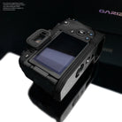 Gariz Design Half Case Bereitschaftstasche | Canon - Leder - Schwarz | Kameratasche Für Canon Eos R8 & Eos Rp Vollformatkamera | Leder