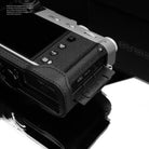 Gariz Design Half Case Bereitschaftstasche | Kameratasche Für Fujifilm X100vi | Italienisches Leder In Schwarz | Gariz Design