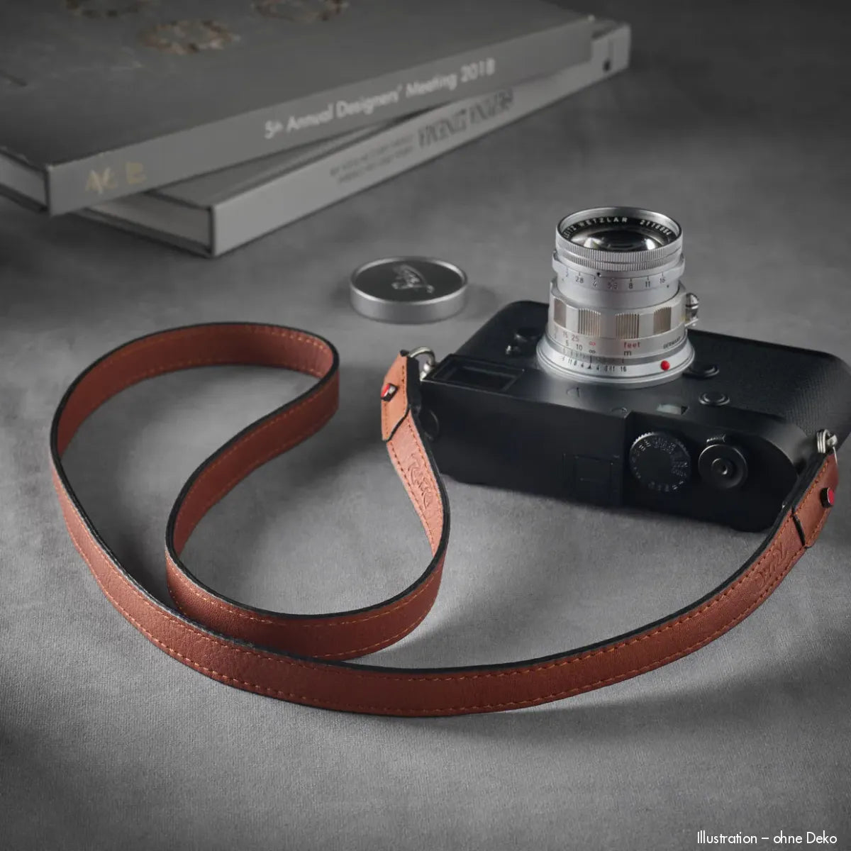 Rock n Roll Camera Straps And Bags Kamerazubehör Speziell für Leica | Leder Kameragurt | Hellbraun Cognac | Z.b.für m Serie | 125cm