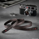 Rock n Roll Camera Straps And Bags Kamerazubehör Speziell für Fuji | Leder Kameragurt in Dunkelbraun von | U.a.für X100vi | 100cm