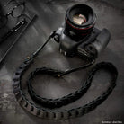 Rock n Roll Camera Straps And Bags Kameragurte | Leder Kameragurt in Schwarz für Systemkameras | Z.b. an Canon Eos R-serie | 125cm