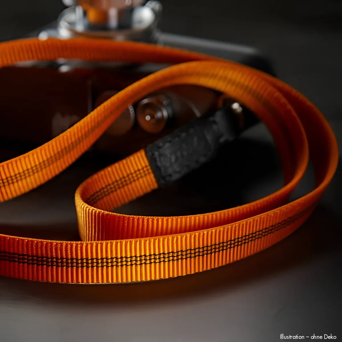 Leichter oranger Kamera-Schultergurt aus Polyamid von Rock N Roll, 100 cm