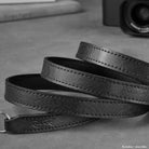 Rock n Roll Camera Straps And Bags Kamerazubehör Speziell für Leica | Saffiano Schwarzer Kameragurt von | Leder | U.a.für m | 125cm