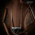 Rock n Roll Camera Straps And Bags Kameragurte | Schultergurt aus Leder | Vintage Braun | Rock n Roll Camera Straps | 100cm