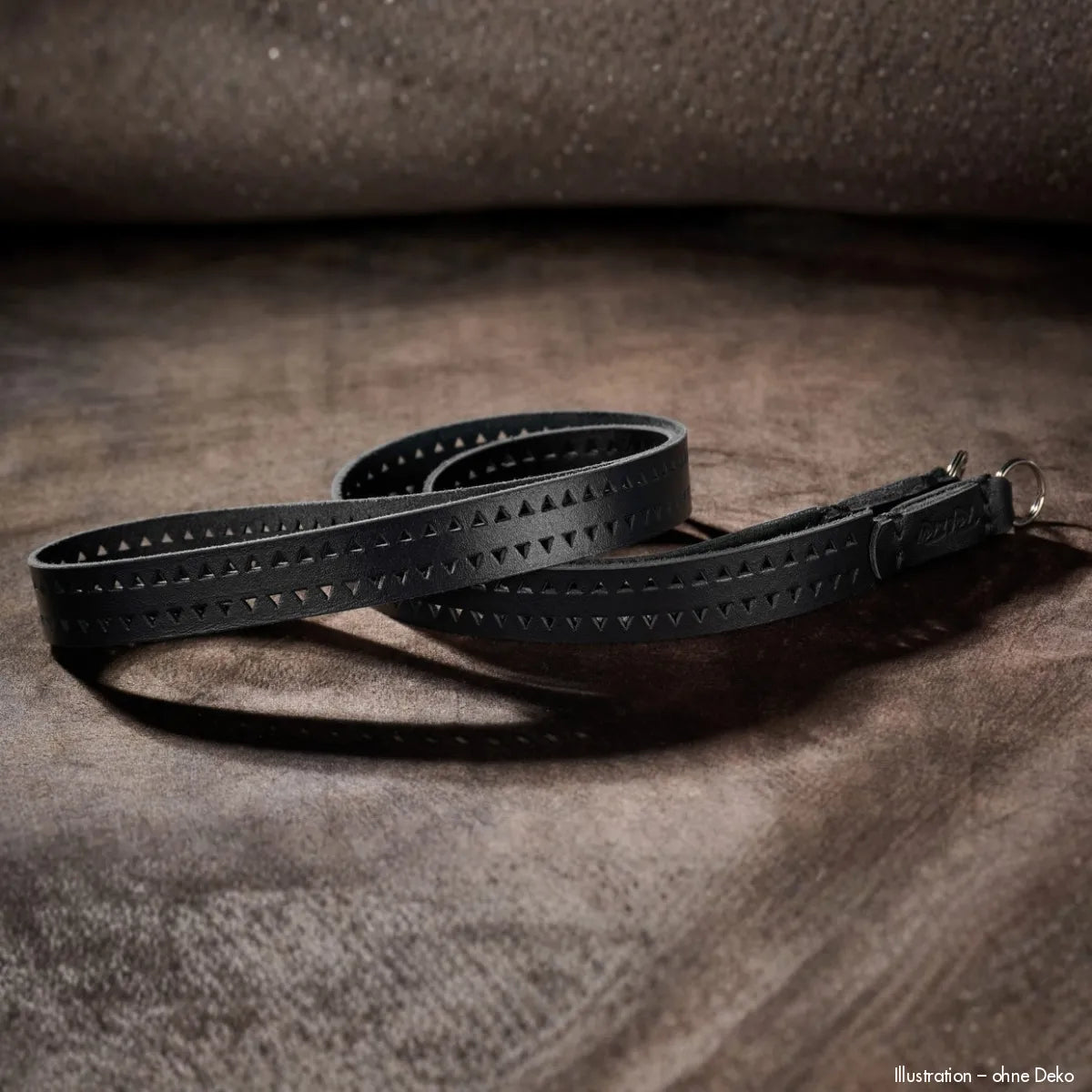 Rock n Roll Camera Straps And Bags Kamerazubehör in Schwarz | Schwarzer Kamera Tragegurt aus Italienischem Kalbsleder mit Perforation