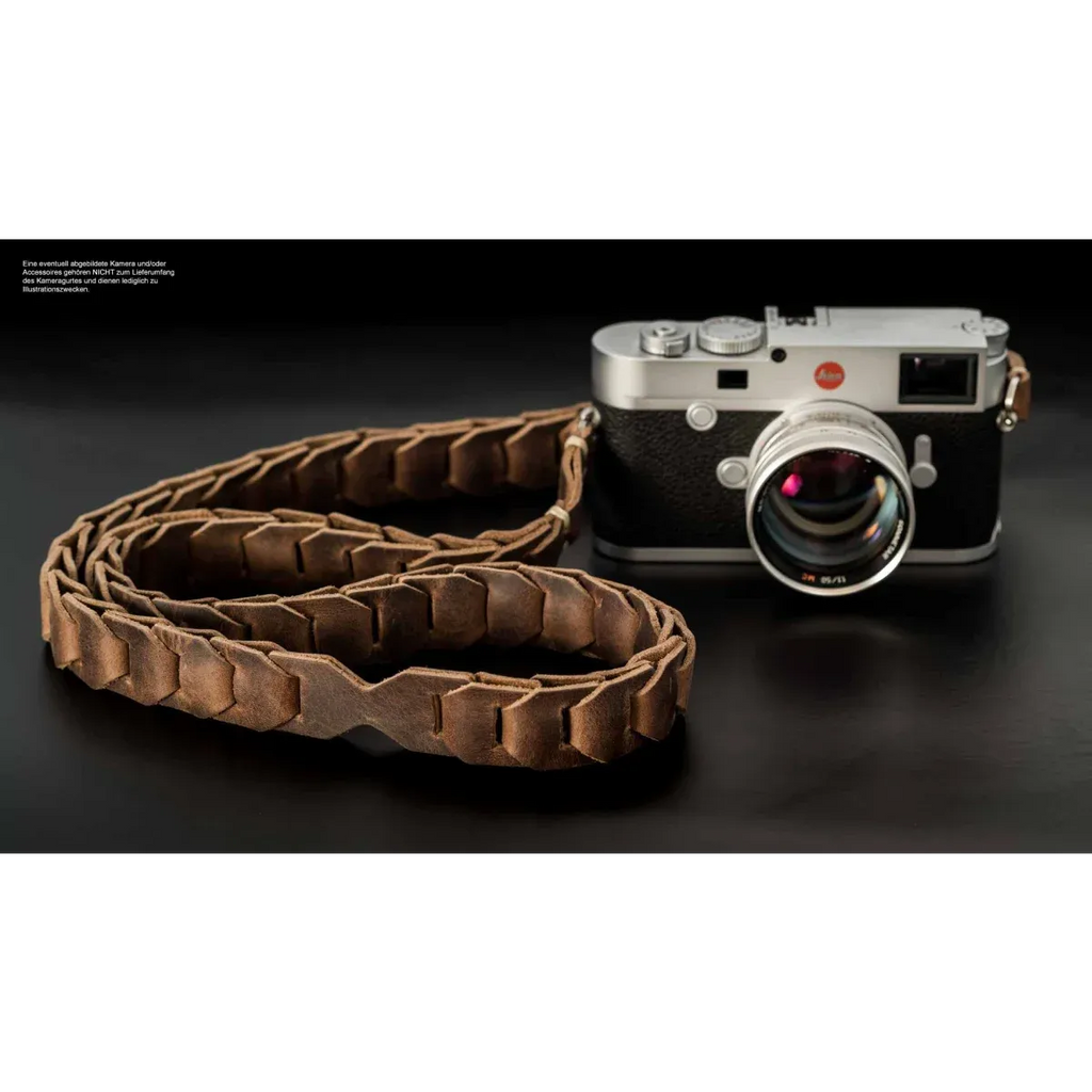 Kameragurte | Dunkelbraun, Leder | Rock n Roll Camera Straps And Bags | Design Kameragurt Aus Leder In Braun | Rock n Roll Camera Straps