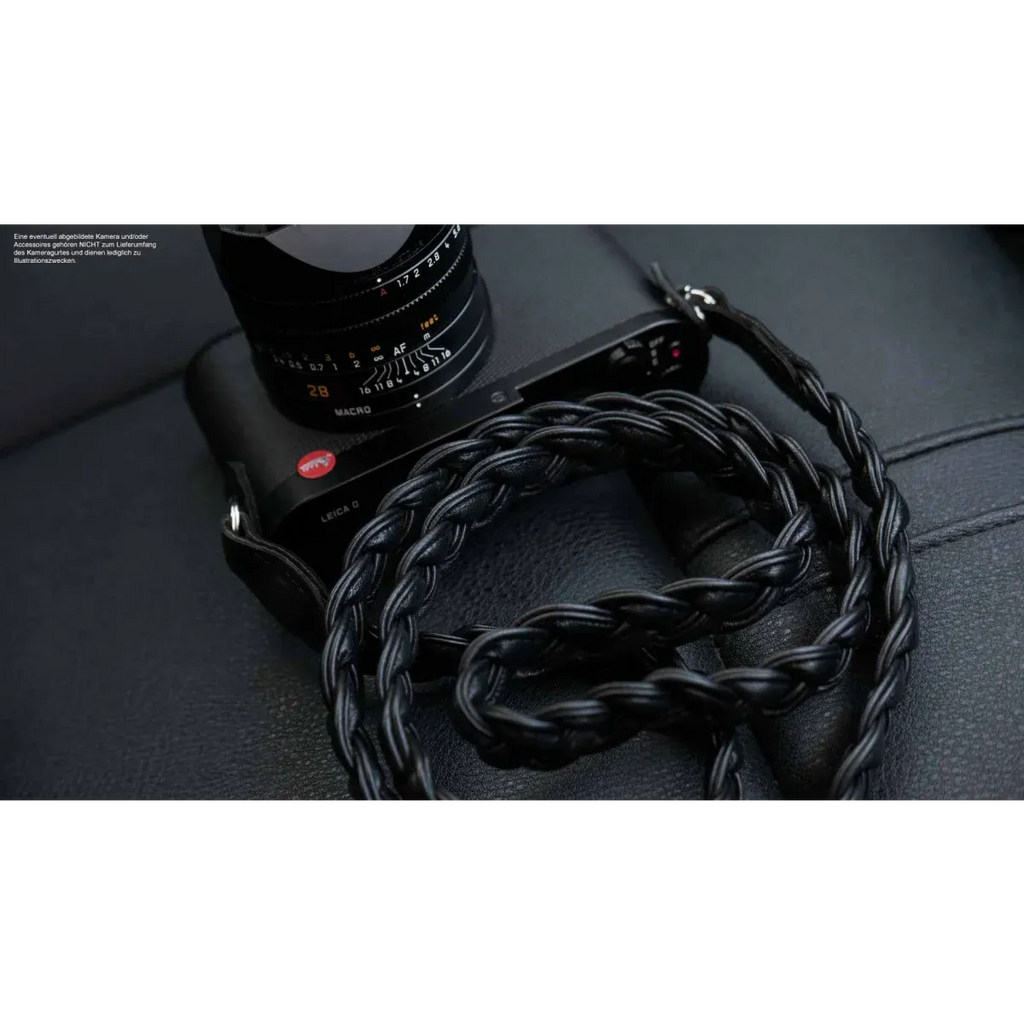 Kameragurte | Leder, Schwarz | Rock n Roll Camera Straps And Bags | Design Kameragurt Aus Nappaleder In Schwarz Von Rock n Roll Camera