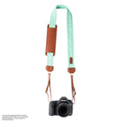 Kameragurte | Baumwolle, Khaki / Grün, Leder | Fotostrap By Katie Norris Foto Usa | Design Kameragurt Fotostrap Aus Leder Und Baumwolle