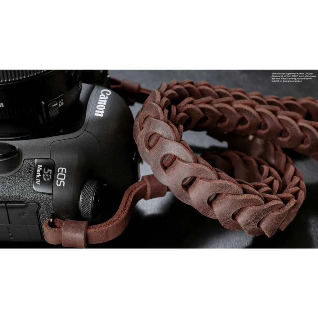 Kameragurte | Dunkelbraun, Leder | Rock n Roll Camera Straps And Bags | Design Kameragurt Für Dslr Aus Leder In Braun Von Rock n Roll Straps