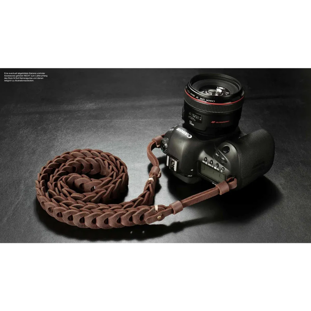 Kameragurte | Dunkelbraun, Leder | Rock n Roll Camera Straps And Bags | Design Kameragurt Für Dslr Aus Leder In Braun Von Rock n Roll Straps