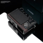 Half Case Bereitschaftstasche | Dunkelbraun, Leder, Olympus | Gariz Design | Designer Kameratasche Für Olympus Pen‑f Aus Leder Von Gariz /