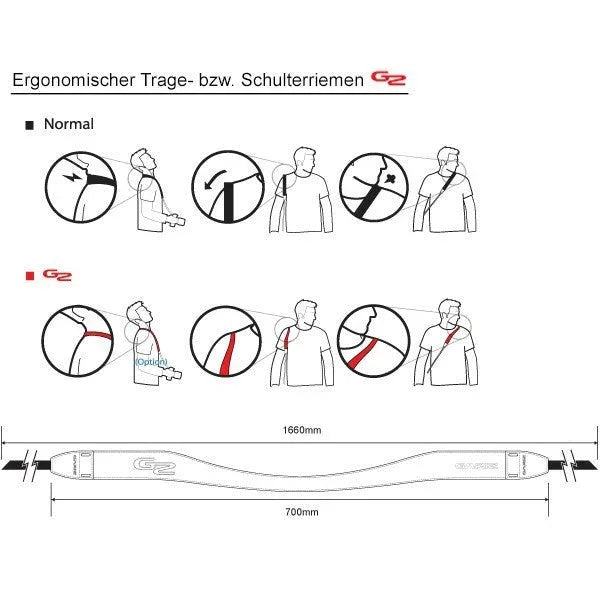 Kameragurte | Dunkelbraun, Leder | Gariz Design | Ergonomischer Gariz Leder Kamera-gurt / Schultergurt / Trageriemen At-dslabr