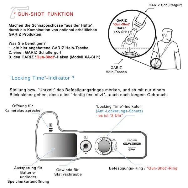 Half Case Bereitschaftstasche | Fuji, Leder, Schwarz | Gariz Design | Fototasche Für Fujifilm X-h1 Aus Leder In Braun Von Gariz Design |
