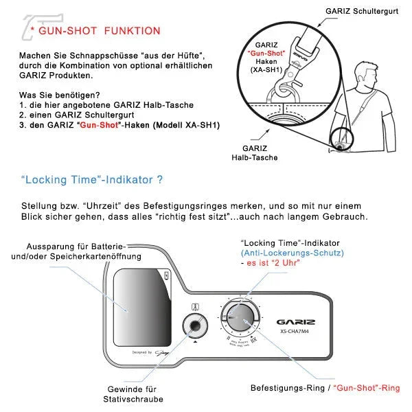 Gariz Design Half Case Bereitschaftstasche | Fototasche Für Sony Alpha 7 Iv Ilce-7m4k Leder Dunkelbraun - New