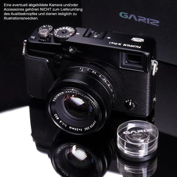 Auslöseknöpfe | Grau / Silber, Messing | Gariz Design | Gariz Auslöseknopf / Soft Release Button Für Leica Fuji Nikon Etc. / Xa-sb4