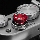 Auslöseknöpfe | Messing, Rot | Gariz Design | Gariz Auslöseknopf / Soft Release Button Für Leica Fuji Nikon Etc. / Xa-sba3