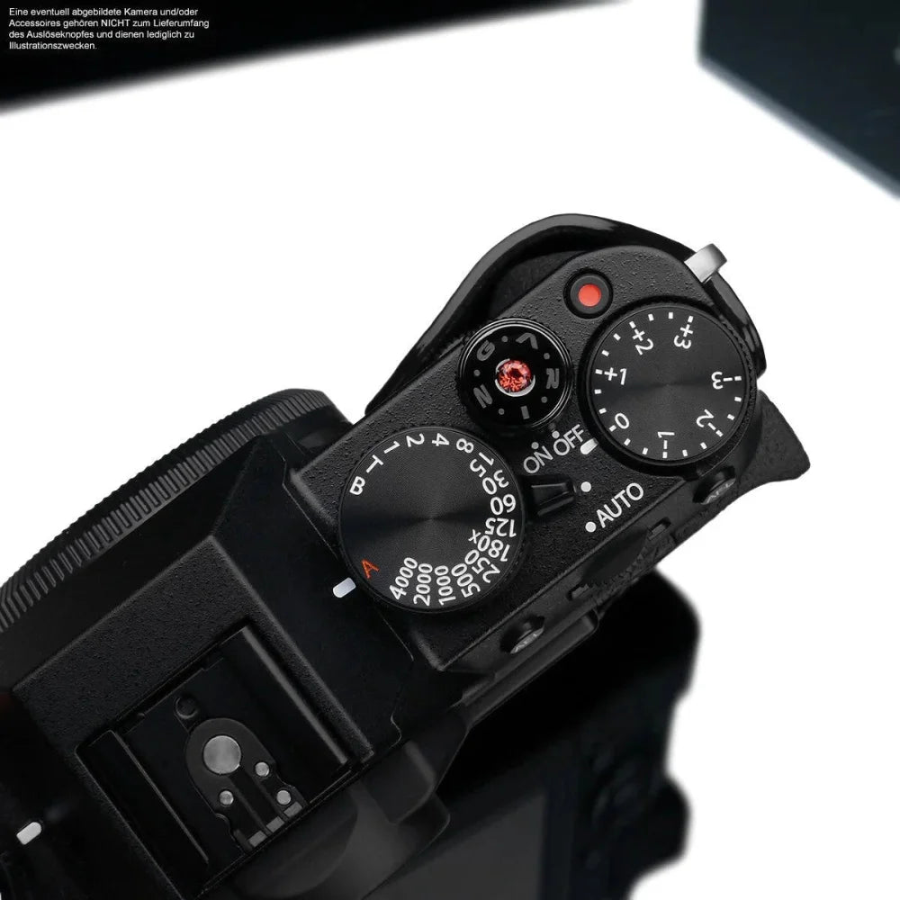 Auslöseknöpfe | Edelstein, Messing, Schwarz | Gariz Design | Gariz Auslöseknopf / Soft Release Button Für Leica Fuji Nikon Etc. / Xa-sbag