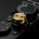 Auslöseknöpfe | Gelb / Gold, Messing | Gariz Design | Gariz Auslöseknopf / Soft Release Button Für Panasonic g Sony Nex Etc. Xa-sb6
