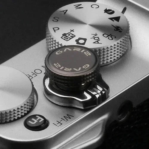 Auslöseknöpfe | Grau / Silber, Messing | Gariz Design | Gariz Auslöseknopf / Soft Release Button Für Panasonic g Sony Nex Etc. Xa-sb7