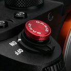 Auslöseknöpfe | Messing, Rot | Gariz Design | Gariz Auslöseknopf / Soft Release Button Für Panasonic g Sony Nex Etc. Xa-sba6