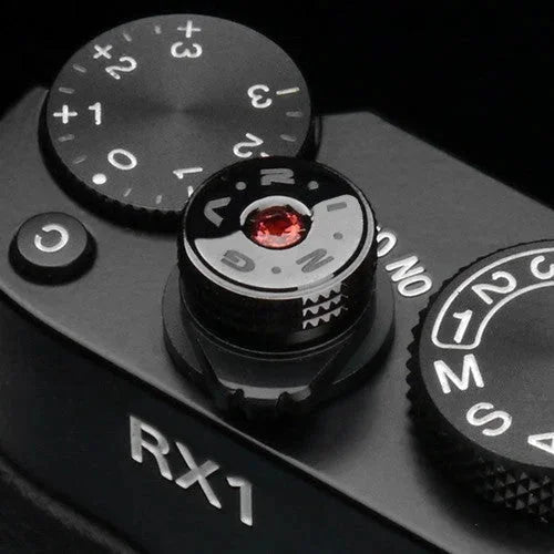 Auslöseknöpfe | Edelstein, Messing, Schwarz | Gariz Design | Gariz Auslöseknopf / Soft Release Button Speziell Für Sony Rx Kameras /