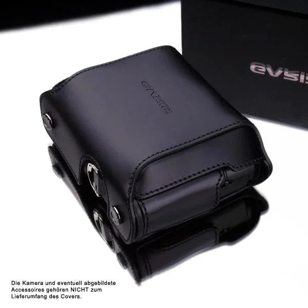 Half Case Bereitschaftstasche | Leder, Schwarz, Sony | Gariz Design | Gariz Echtleder Schutzumhüllung Für Sony Dsc-rx100 Halb-tasche