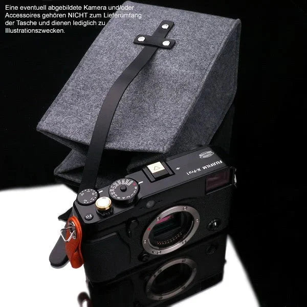 Fototaschen | Filz, Grau | Gariz Design | Gariz Kamera-tasche / Fototasche / Transport-beutel Für Systemkameras Xs-cpf1