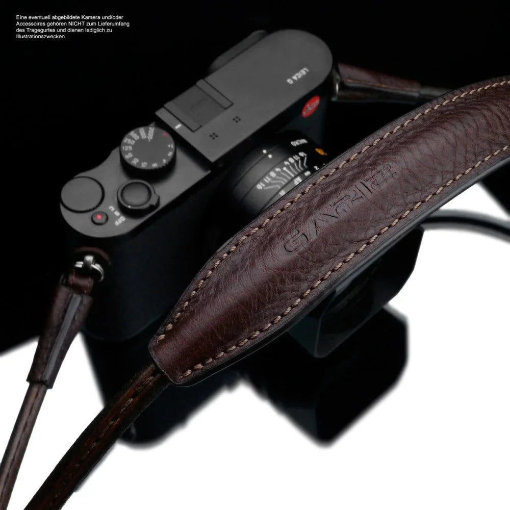 Kameragurte | Dunkelbraun, Leder | Gariz Design | Gariz Leder Systemkamera Kamera-gurt / Schultergurt / Trageriemen / Xs-csnlbr