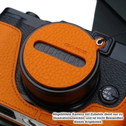 Objektivdeckel Sicherung | Leder | Gariz Design | Gariz Objektivdeckel Sicherung Für Fuji Fujifilm X10 Und X20 / Xa-cfx10or