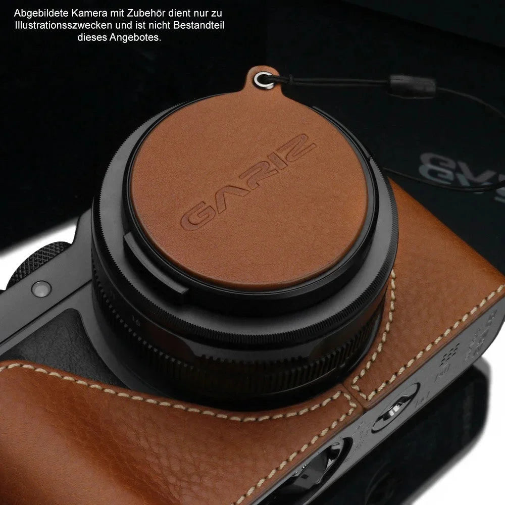 Objektivdeckel Sicherung | Leder | Gariz Design | Gariz Objektivdeckel Sicherung Für Leica D-lux & Panasonic Dmc-lx100 / Xa-cfdlcm
