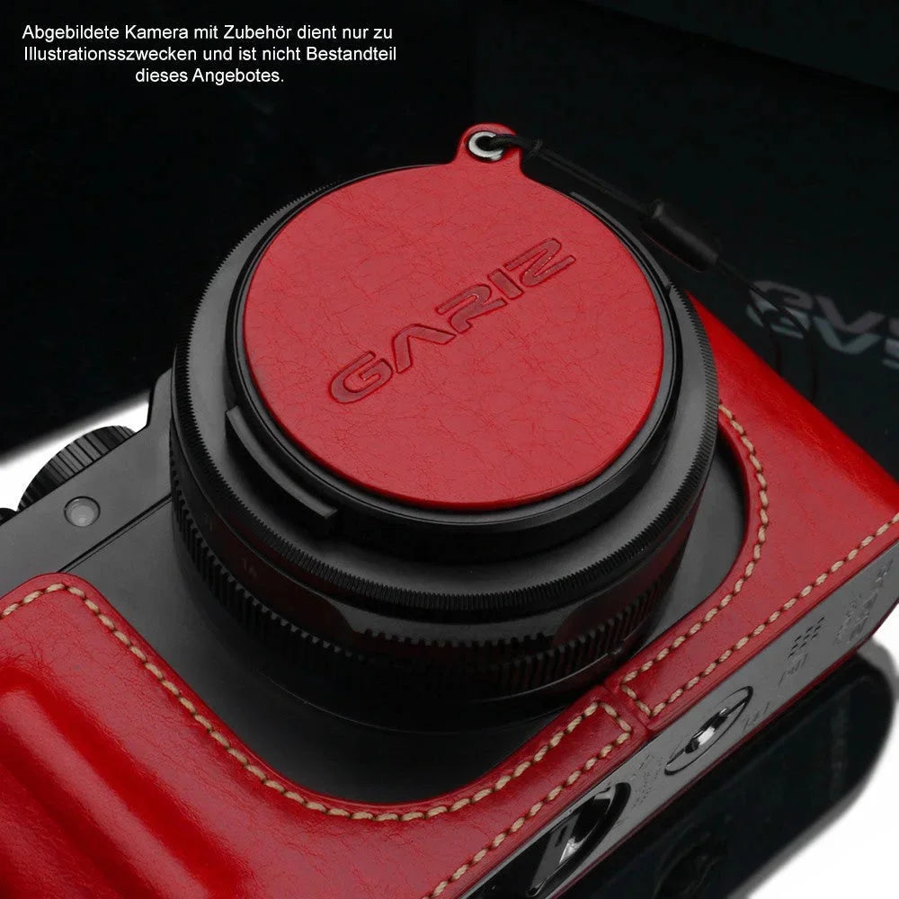Objektivdeckel Sicherung | Leder | Gariz Design | Gariz Objektivdeckel Sicherung Für Leica D-lux & Panasonic Dmc-lx100 / Xa-cfdlr