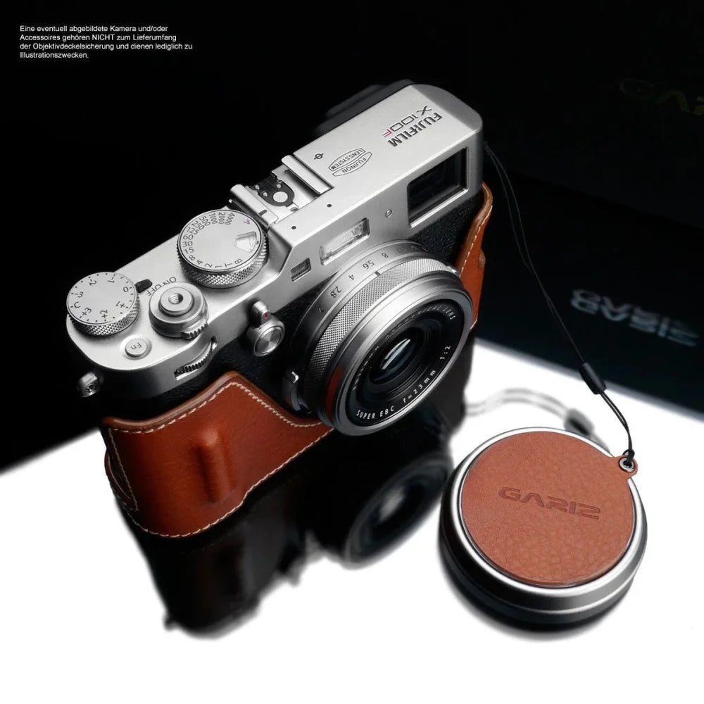 Objektivdeckel Sicherung | Leder | Gariz Design | Gariz Objektivdeckel Sicherung Für Leica X1 Fuji Fujifilm X100f X100 X100s X100t